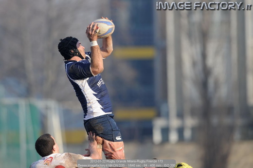 2012-01-22 Rugby Grande Milano-Rugby Firenze 173